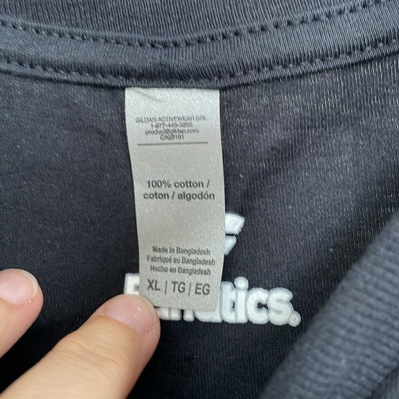 NWOT Pittsburgh Pirates Tshirt Adult X-Large Black MLB Baseball 100% Cotton - Picture 3 of 8